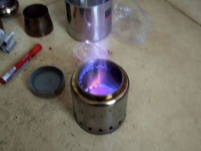 柴火爐版本的固體酒精爐--diy新創(chuàng)意[組圖]